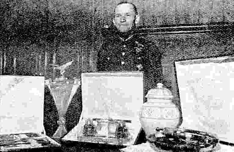 P.Sotnieks and his awards